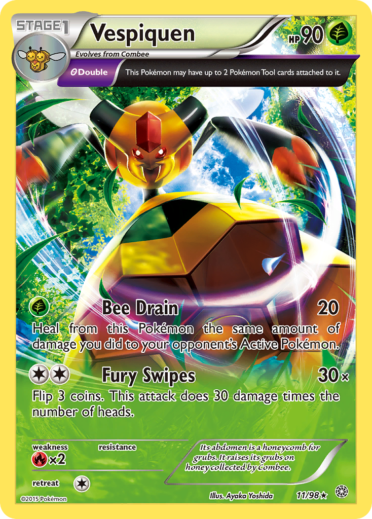 Vespiquen (11/98) [XY: Ancient Origins] | Tables and Towers