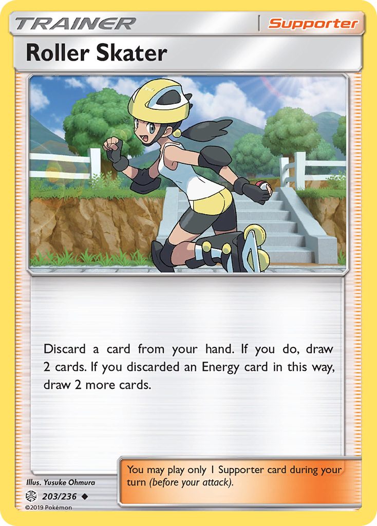 Roller Skater (203/236) [Sun & Moon: Cosmic Eclipse] | Tables and Towers