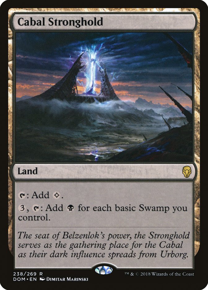 Cabal Stronghold [Dominaria] | Tables and Towers