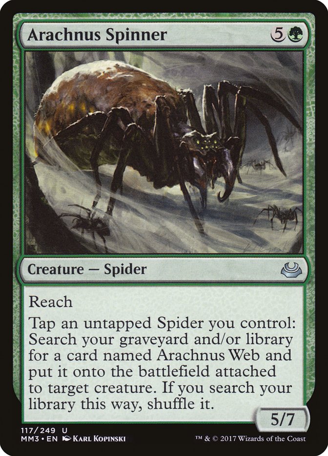 Arachnus Spinner [Modern Masters 2017] | Tables and Towers