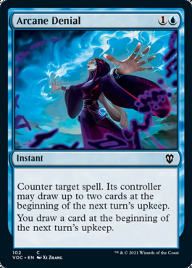 Arcane Denial [Innistrad: Crimson Vow Commander] | Tables and Towers