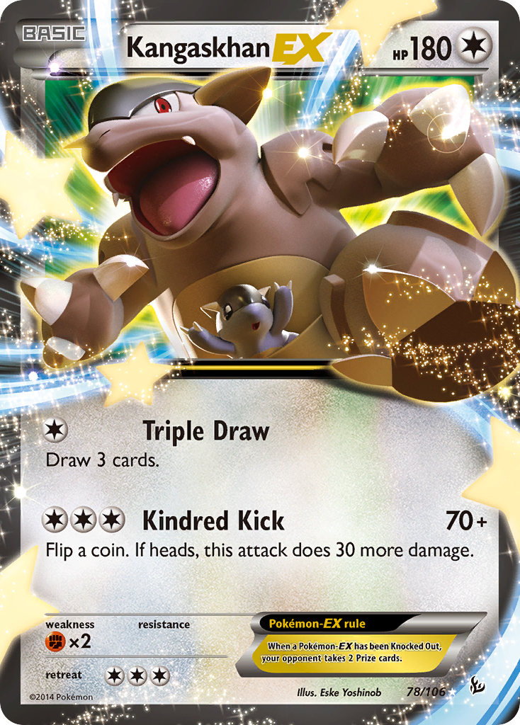 Kangaskhan EX (78/106) [XY: Flashfire] | Tables and Towers