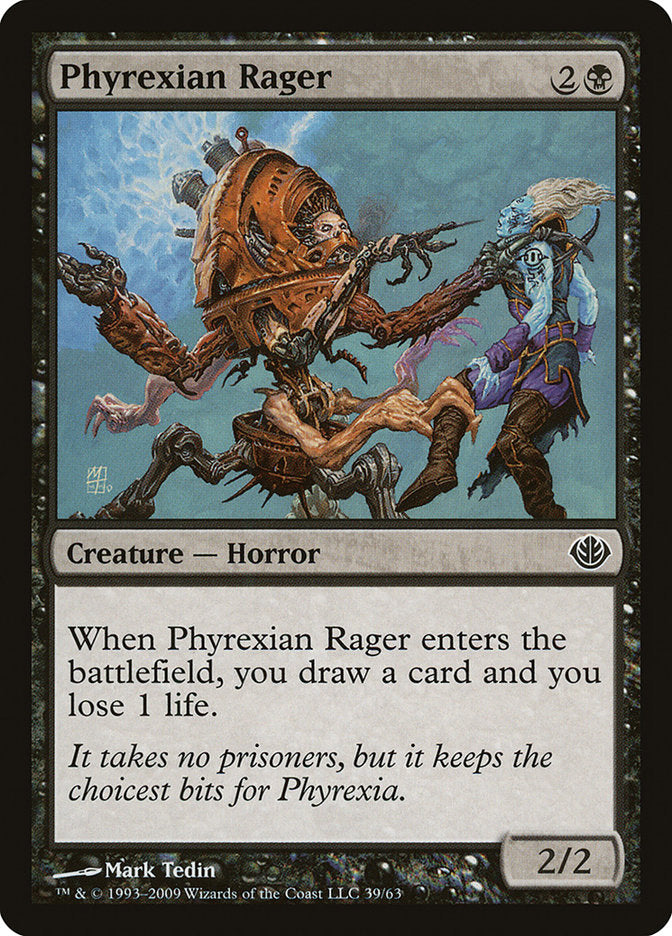 Phyrexian Rager [Duel Decks: Garruk vs. Liliana] | Tables and Towers