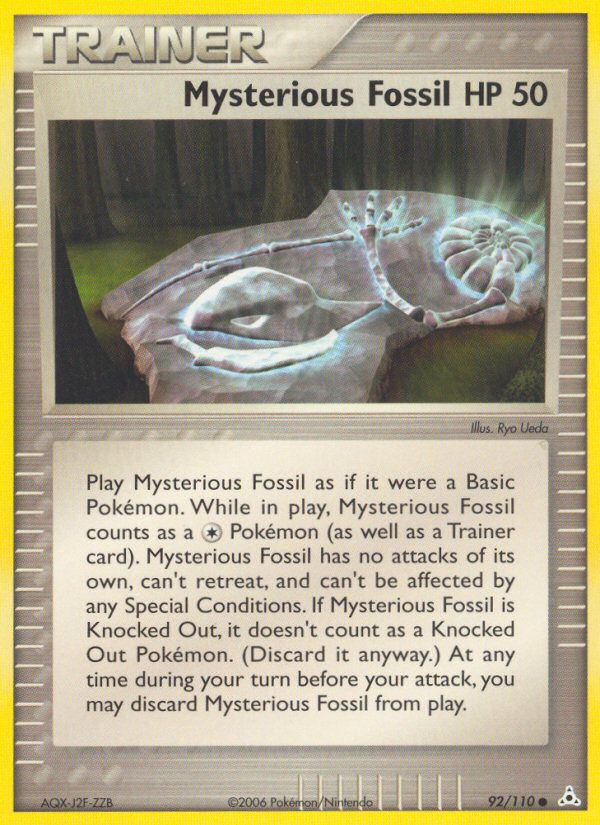 Mysterious Fossil (92/110) [EX: Holon Phantoms] | Tables and Towers