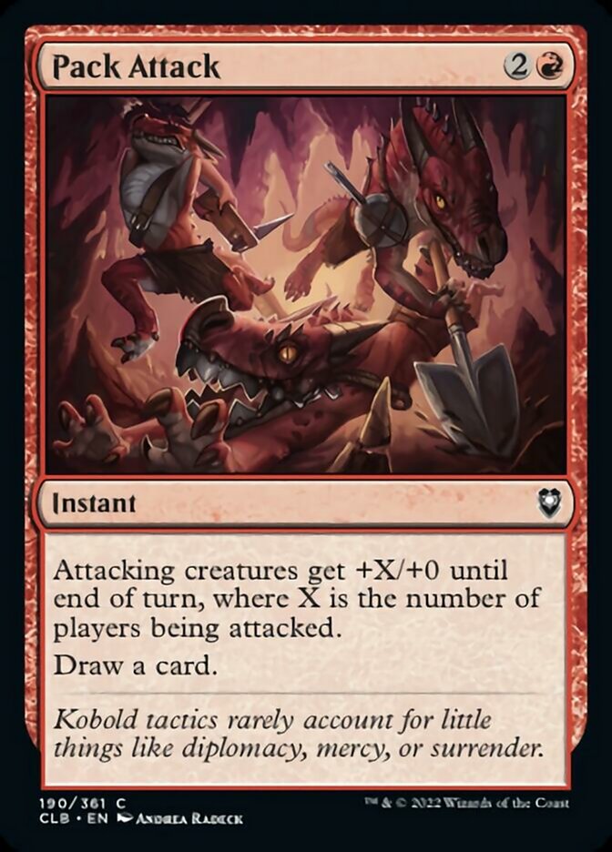 Pack Attack [Commander Legends: Battle for Baldur's Gate] | Tables and Towers