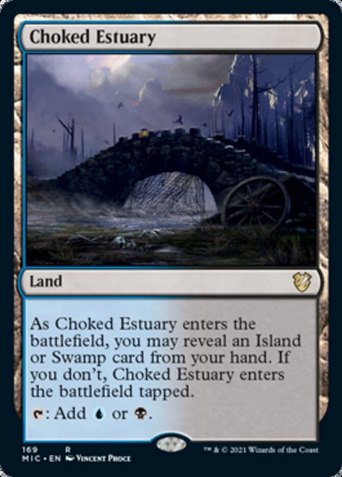 Choked Estuary [Innistrad: Midnight Hunt Commander] | Tables and Towers