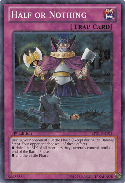 Half or Nothing [BP01-EN101] Starfoil Rare | Tables and Towers