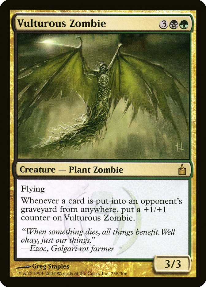 Vulturous Zombie [Ravnica: City of Guilds] | Tables and Towers