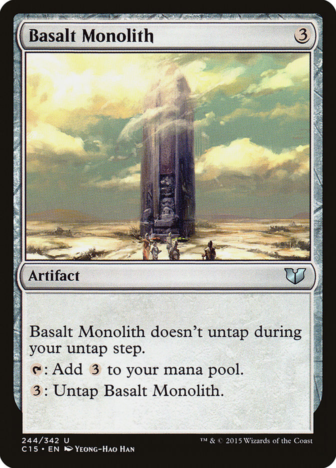 Basalt Monolith [Commander 2015] | Tables and Towers