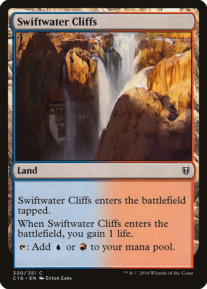 Swiftwater Cliffs [Commander 2016] | Tables and Towers