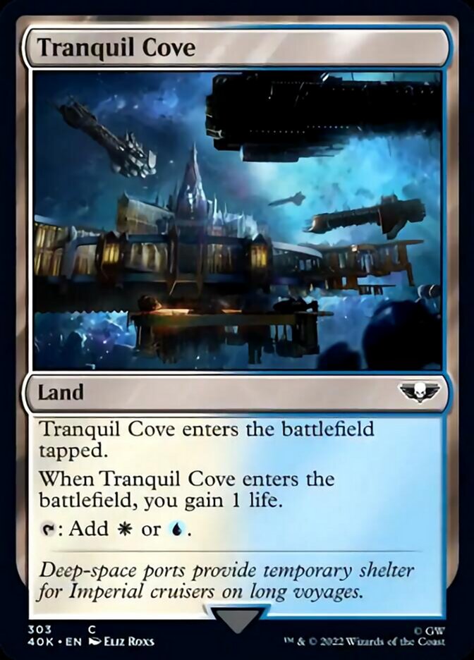 Tranquil Cove (Surge Foil) [Warhammer 40,000] | Tables and Towers