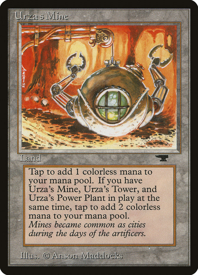 Urza's Mine (Orange Background) [Antiquities] | Tables and Towers