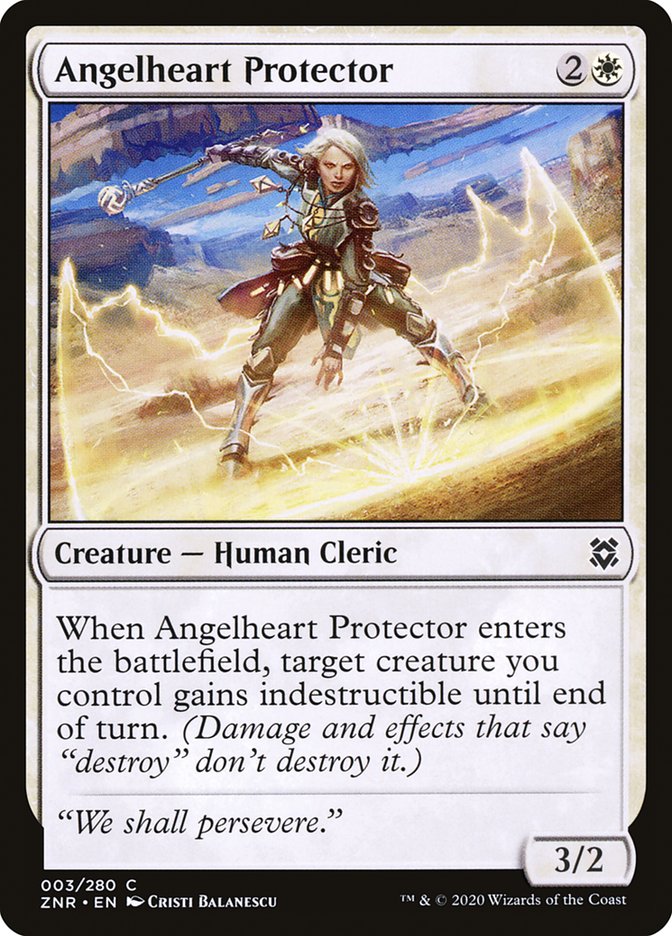 Angelheart Protector [Zendikar Rising] | Tables and Towers