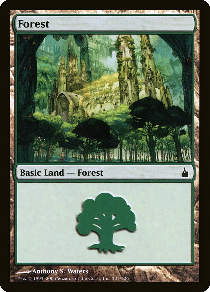 Forest (305) [Ravnica: City of Guilds] | Tables and Towers