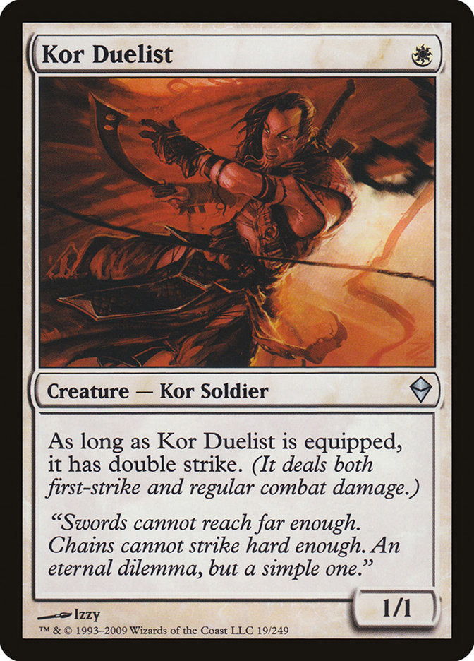 Kor Duelist [Zendikar] | Tables and Towers