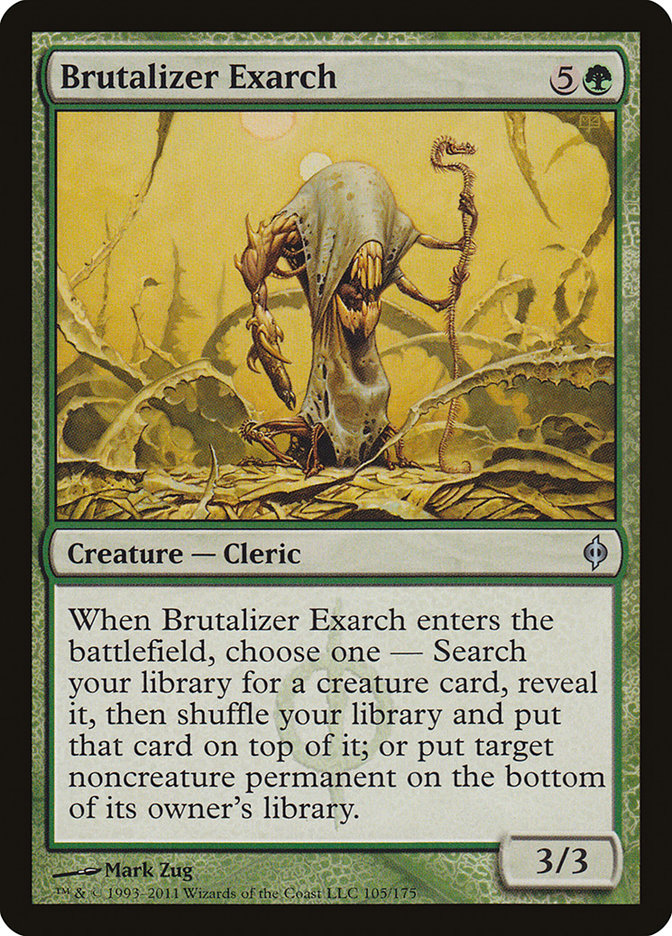 Brutalizer Exarch [New Phyrexia] | Tables and Towers