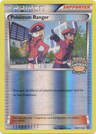 Pokemon Ranger (104/114) (Championship Promo) [XY: Steam Siege] | Tables and Towers