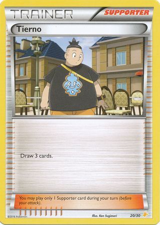 Tierno (20/30) [XY: Trainer Kit 3 - Pikachu Libre] | Tables and Towers