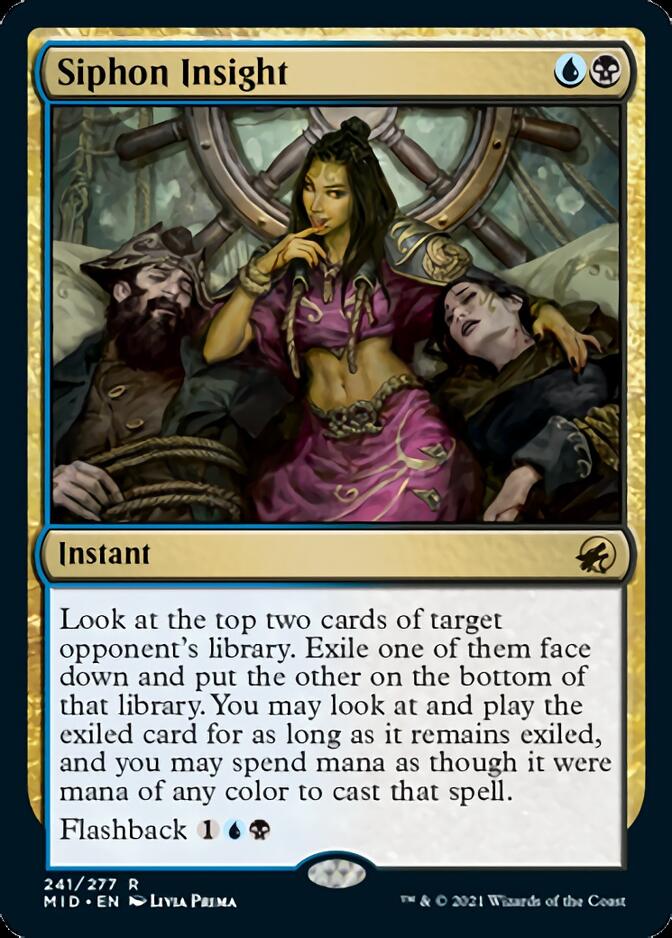 Siphon Insight [Innistrad: Midnight Hunt] | Tables and Towers