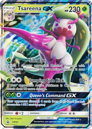 Tsareena GX (SM56) (Jumbo Card) [Sun & Moon: Black Star Promos] | Tables and Towers