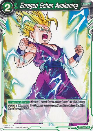 Enraged Gohan Awakening (BT2-097) [Union Force] | Tables and Towers