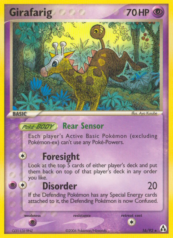 Girafarig (16/92) [EX: Legend Maker] | Tables and Towers