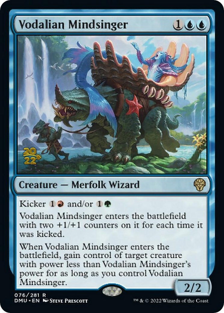 Vodalian Mindsinger [Dominaria United Prerelease Promos] | Tables and Towers