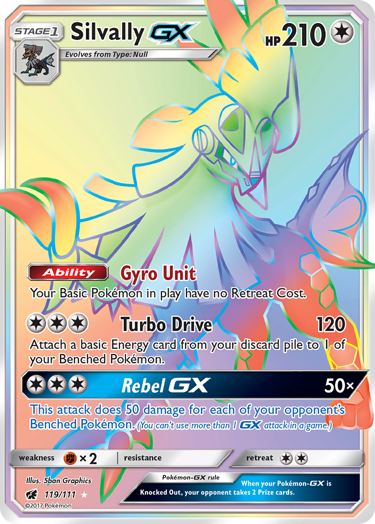 Silvally GX (119/111) [Sun & Moon: Crimson Invasion] | Tables and Towers