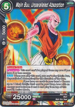 Majin Buu, Unparalleled Absorption (BT9-078) [Universal Onslaught] | Tables and Towers