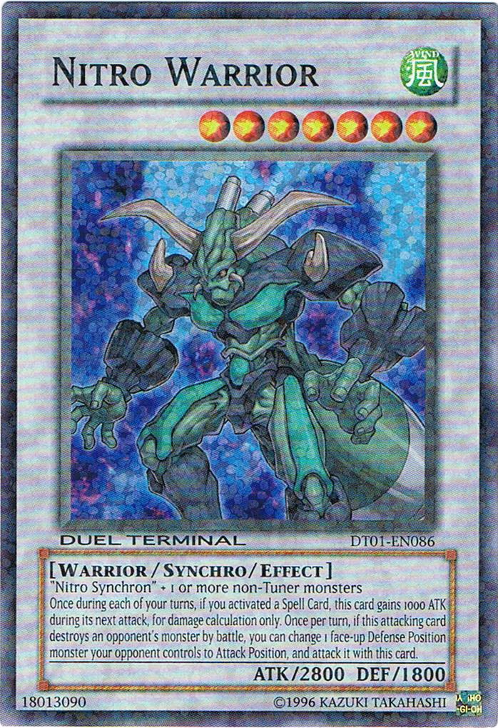 Nitro Warrior [DT01-EN086] Super Rare | Tables and Towers