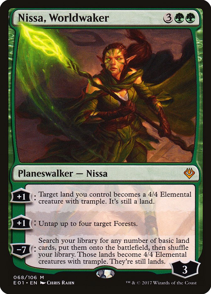 Nissa, Worldwaker [Archenemy: Nicol Bolas] | Tables and Towers