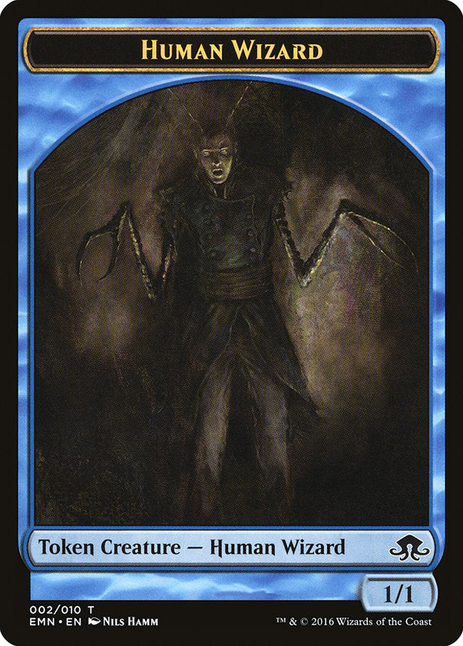 Human Wizard Token [Eldritch Moon Tokens] | Tables and Towers