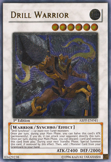 Drill Warrior [ABPF-EN041] Ultimate Rare | Tables and Towers