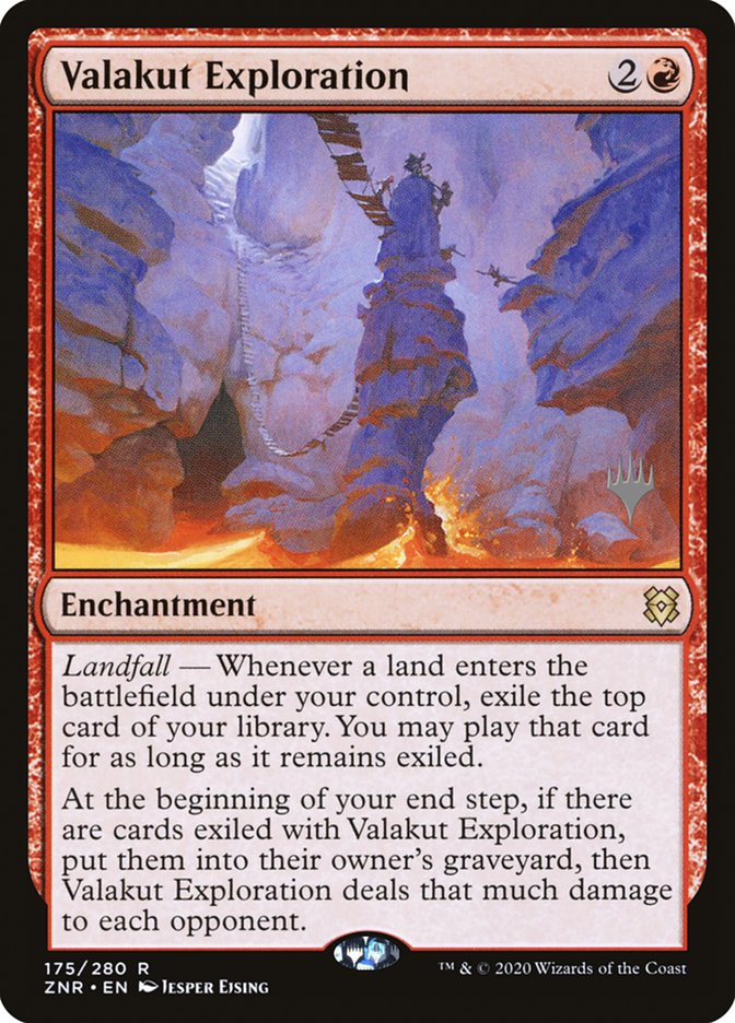 Valakut Exploration (Promo Pack) [Zendikar Rising Promos] | Tables and Towers