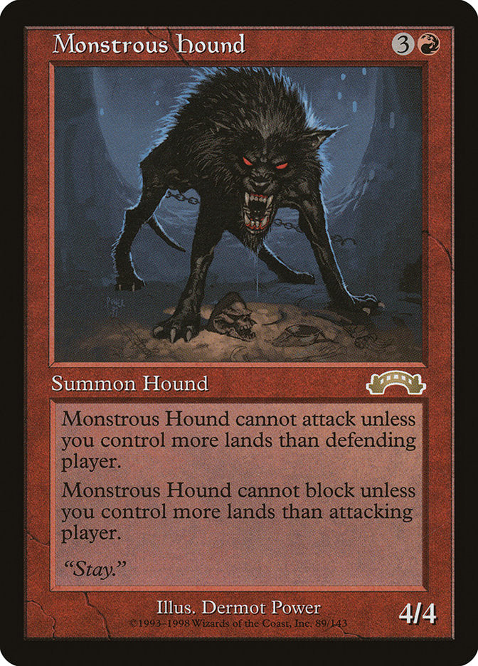 Monstrous Hound [Exodus] | Tables and Towers