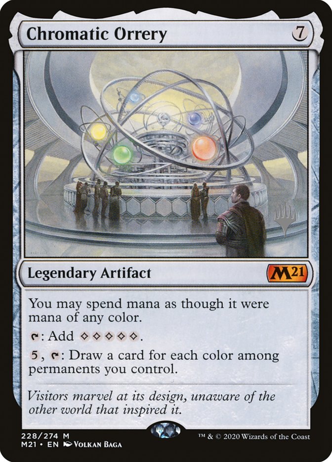 Chromatic Orrery (Promo Pack) [Core Set 2021 Promos] | Tables and Towers