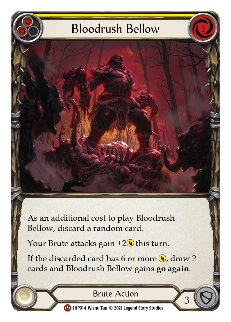 Bloodrush Bellow [1HP014] (History Pack 1) | Tables and Towers