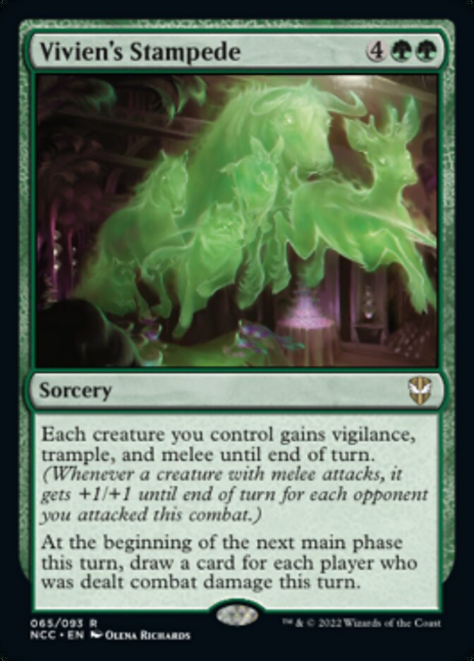 Vivien's Stampede [Streets of New Capenna Commander] | Tables and Towers