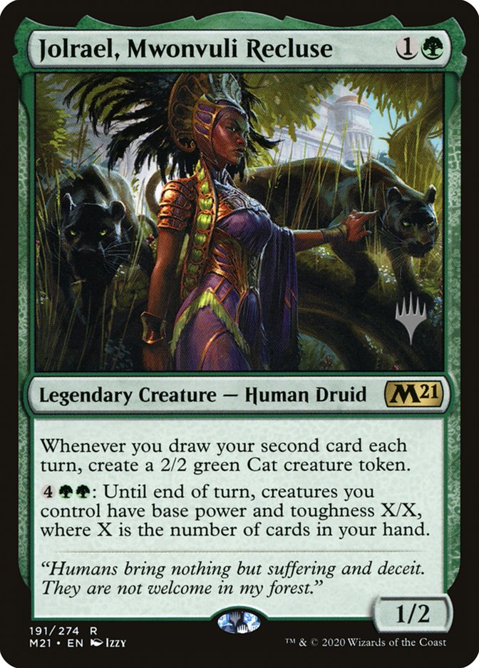 Jolrael, Mwonvuli Recluse (Promo Pack) [Core Set 2021 Promos] | Tables and Towers