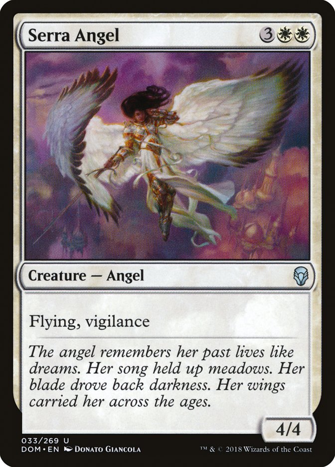 Serra Angel [Dominaria] | Tables and Towers