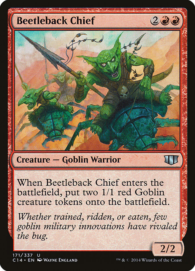 Beetleback Chief [Commander 2014] | Tables and Towers