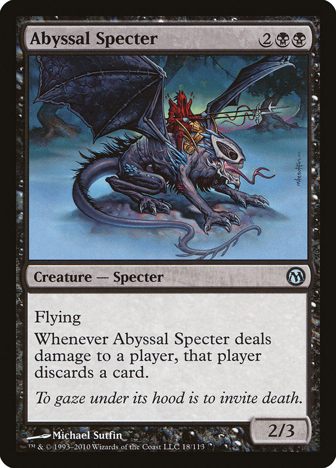 Abyssal Specter [Duels of the Planeswalkers] | Tables and Towers