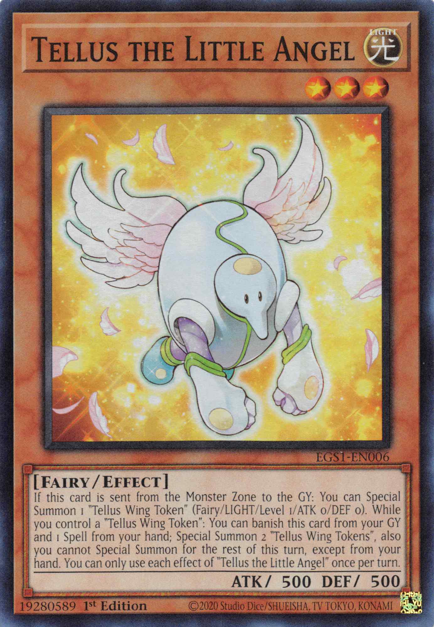 Tellus the Little Angel [EGS1-EN006] Super Rare | Tables and Towers