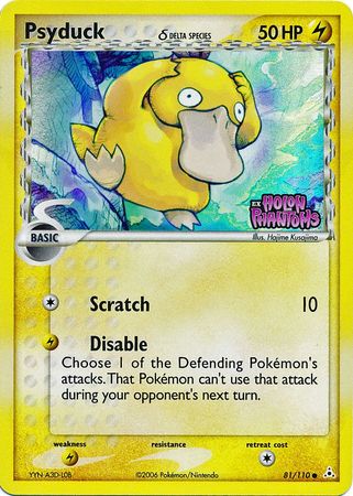 Psyduck (81/110) (Delta Species) (Stamped) [EX: Holon Phantoms] | Tables and Towers