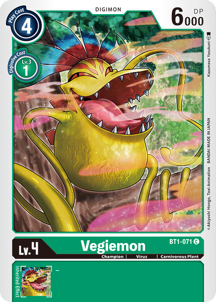 Vegiemon [BT1-071] [Release Special Booster Ver.1.0] | Tables and Towers