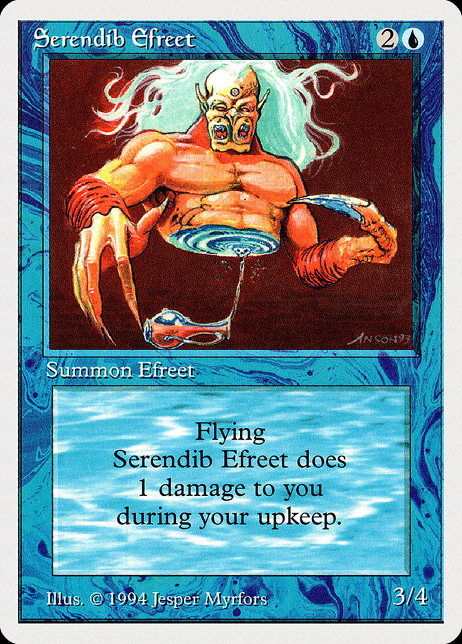 Serendib Efreet [Summer Magic / Edgar] | Tables and Towers