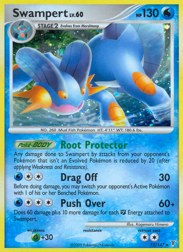 Swampert (12/147) (Theme Deck Exclusive) [Platinum: Supreme Victors] | Tables and Towers