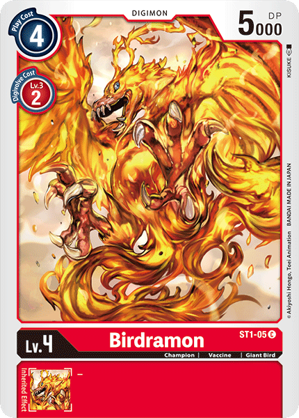 Birdramon [ST1-05] [Starter Deck: Gaia Red] | Tables and Towers