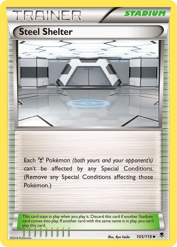 Steel Shelter (105/119) [XY: Phantom Forces] | Tables and Towers