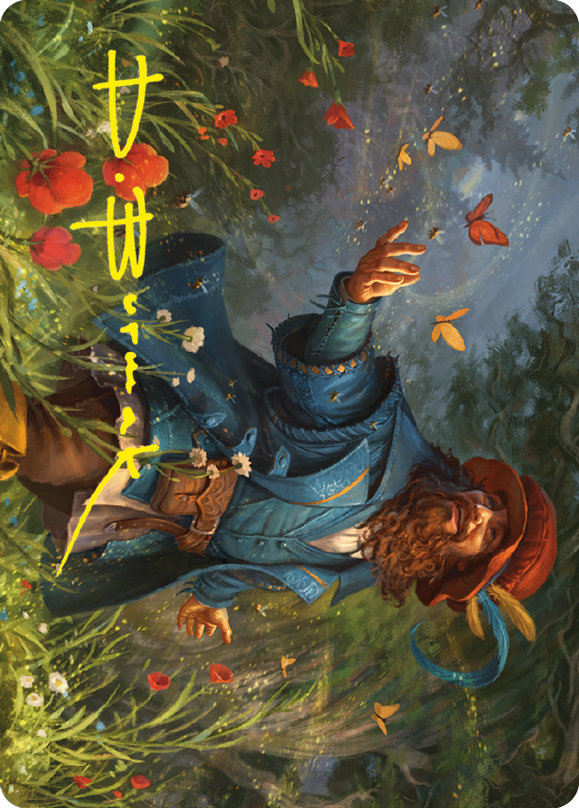 Tom Bombadil Art Card (Gold-Stamped Signature) [The Lord of the Rings: Tales of Middle-earth Art Series] | Tables and Towers